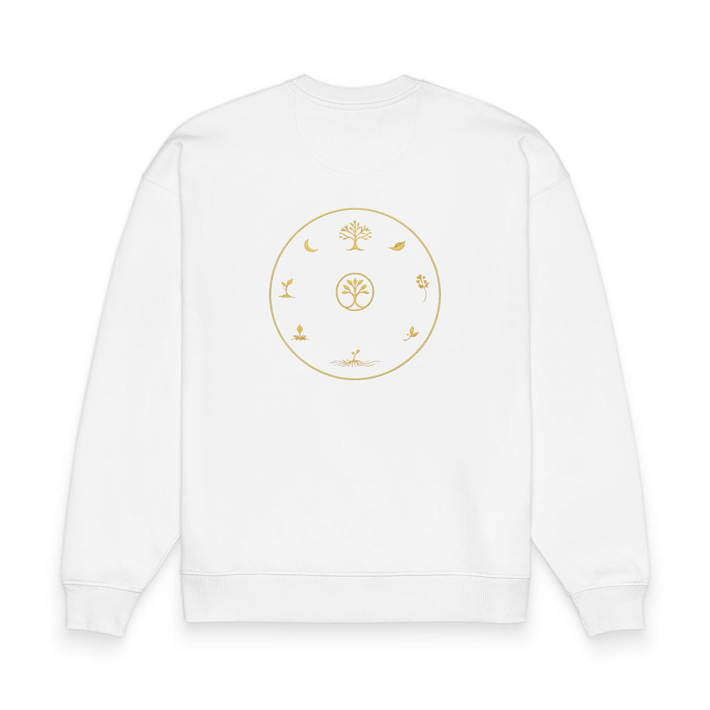Raddler 2.0 Sweatshirt — Minimal Gold Compass Crewneck