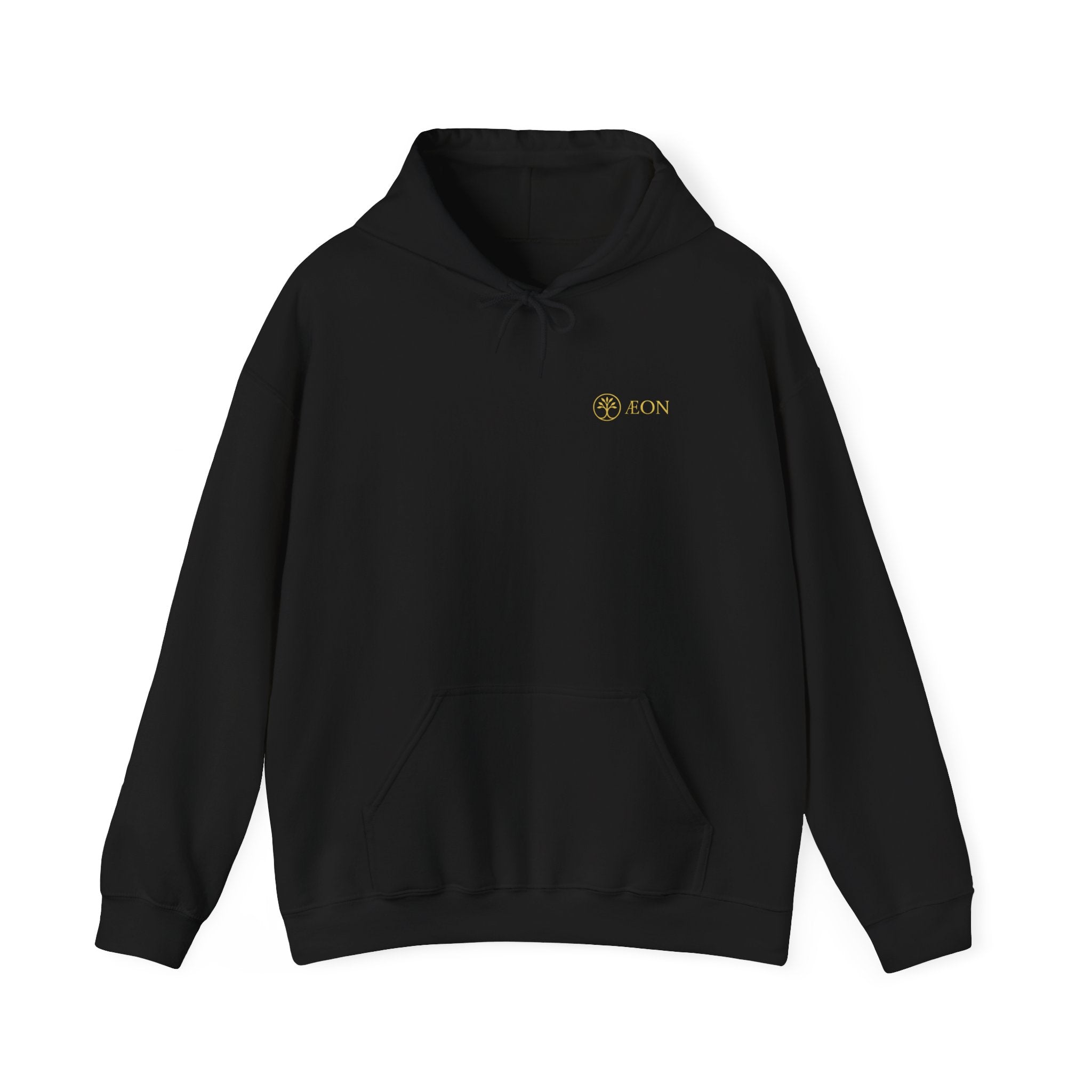 Minimalist Gold Zodiac Circle Hoodie — Subtle Astrological Symbols