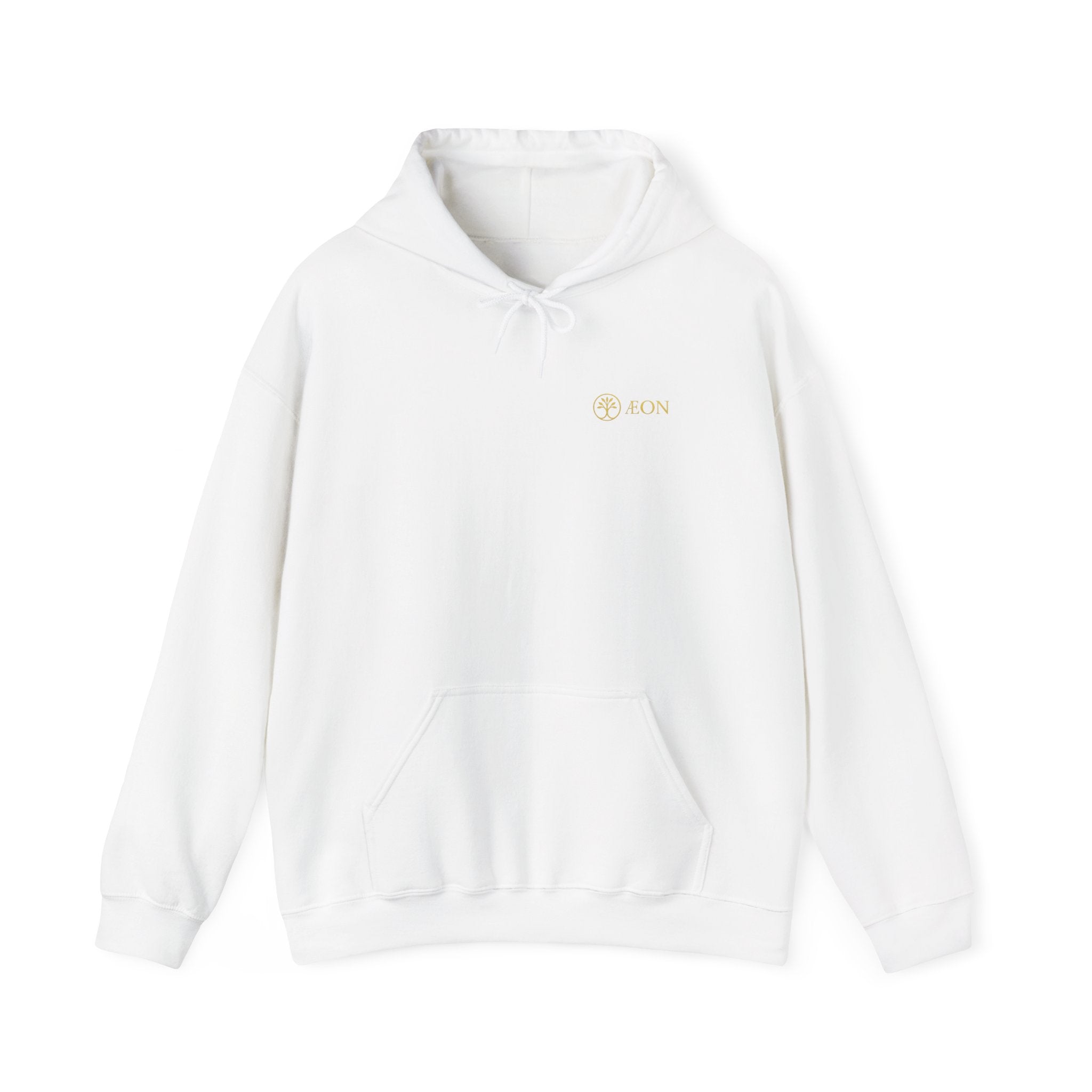 Minimalist Gold Zodiac Circle Hoodie — Subtle Astrological Symbols
