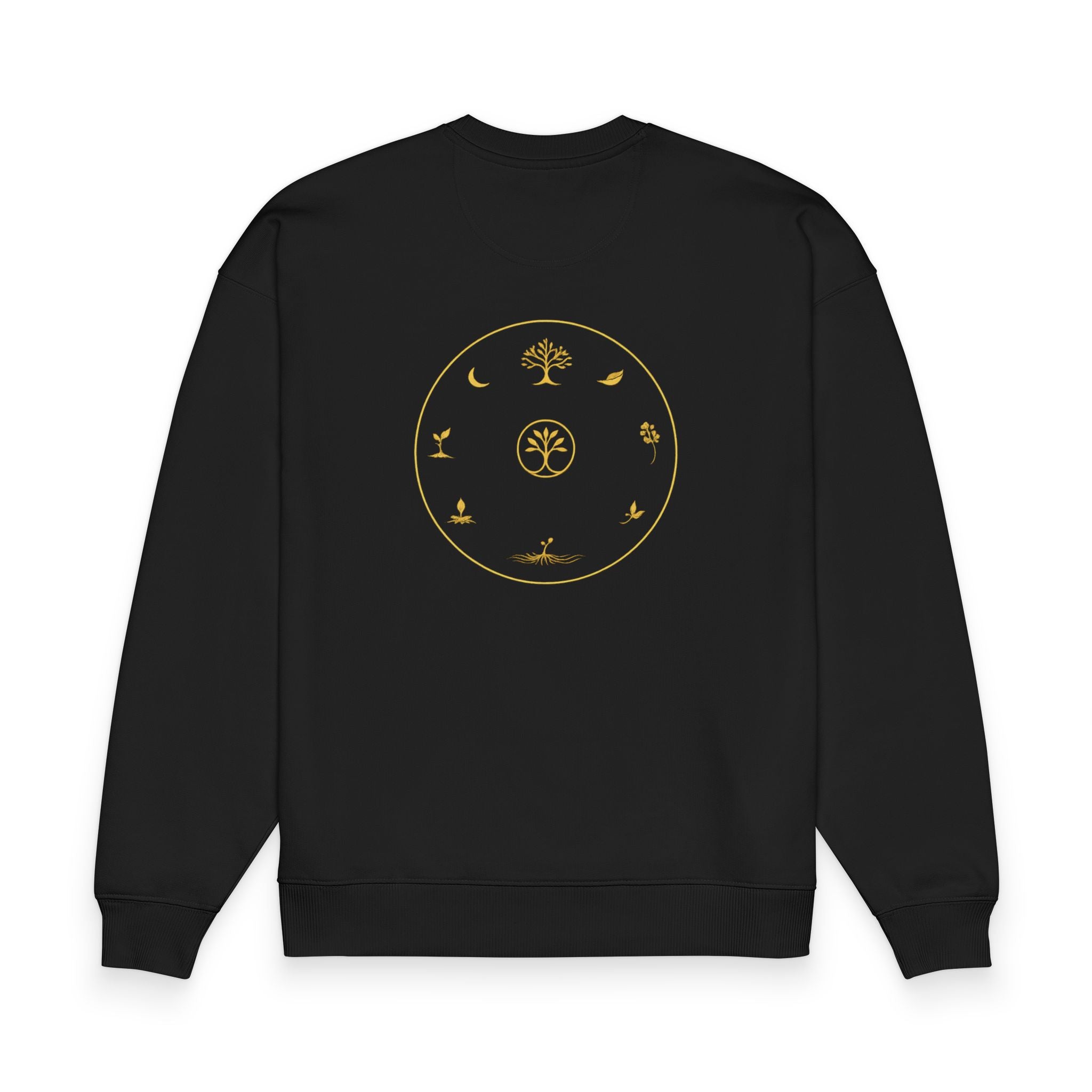 Raddler 2.0 Sweatshirt — Minimal Gold Compass Crewneck