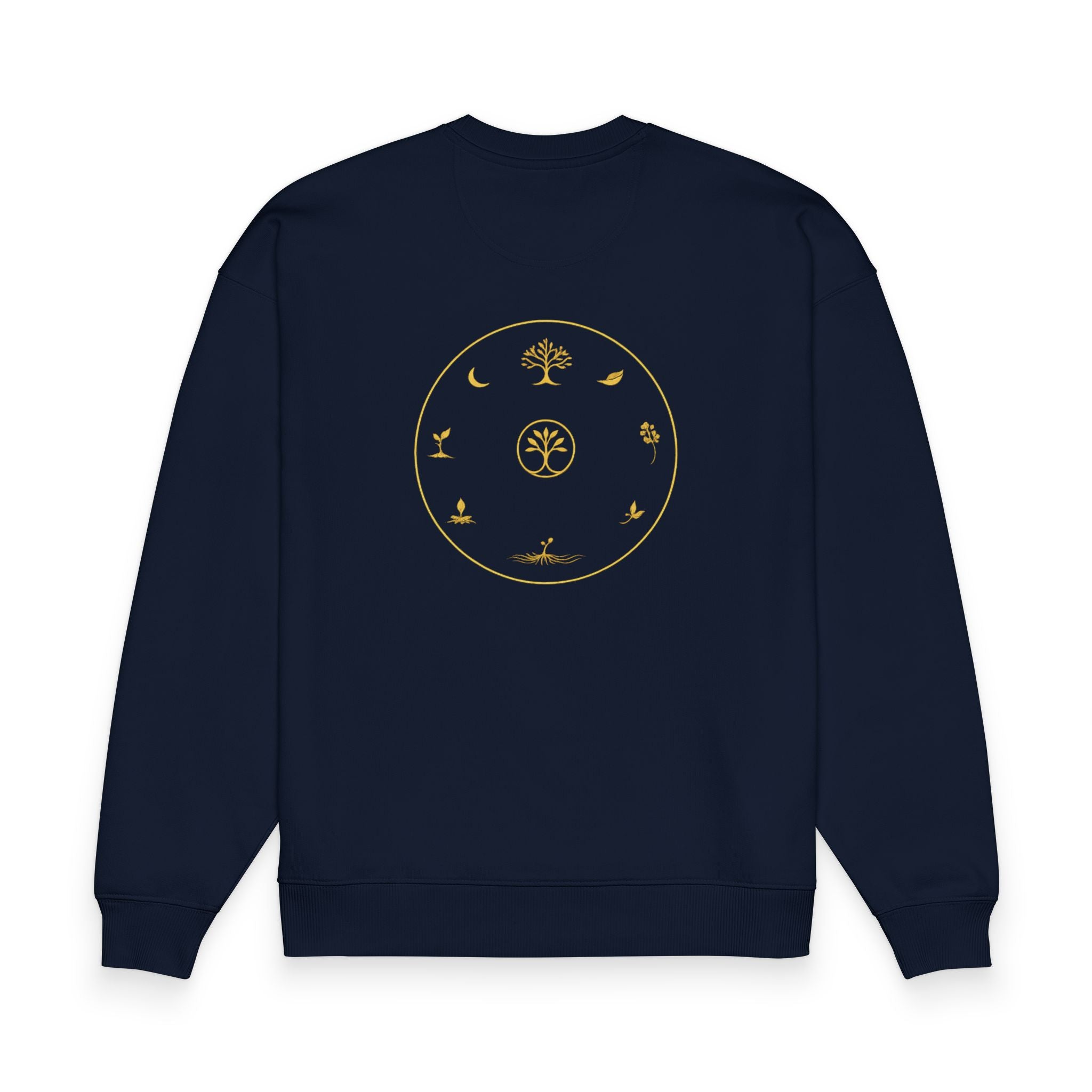 Raddler 2.0 Sweatshirt — Minimal Gold Compass Crewneck